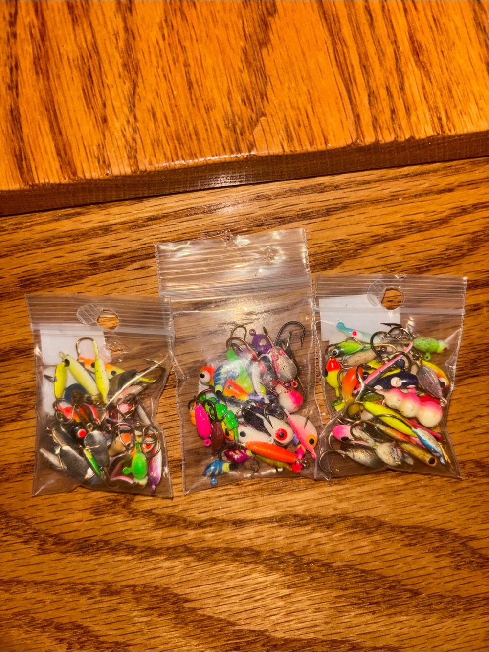 Assortment of Ice Fishing Jigs